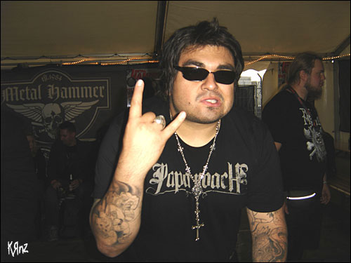 papa roach live rock am ring 2007 Dave Buckner