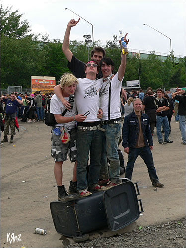 rock am ring 2007 leute visiteurs photos camping