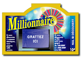 ticket de millionnaire