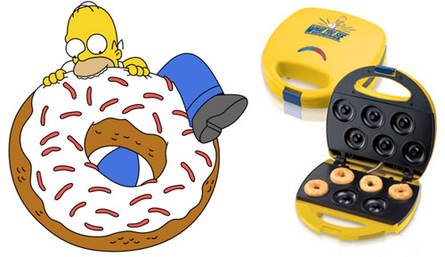 machine a donuts homer simpson simpsons simson