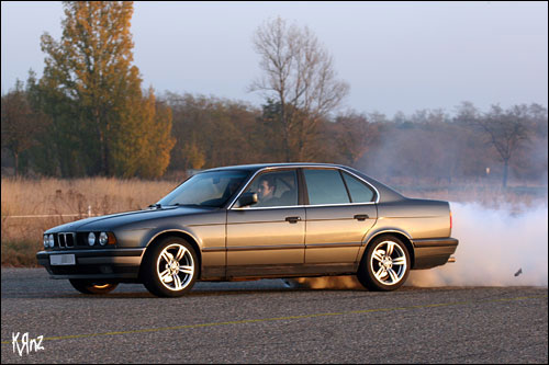 photos drift BMW E34 E39 E60 glisse M5 circuit 535i 535d
