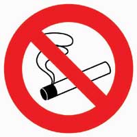 panneau interdiction de fumer 2008