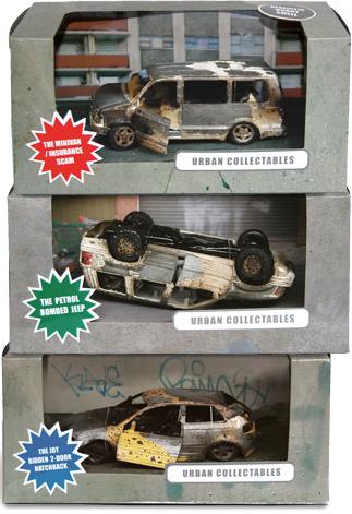 modeles reduits voitures miniatures accidentees accident crash car test mini rc