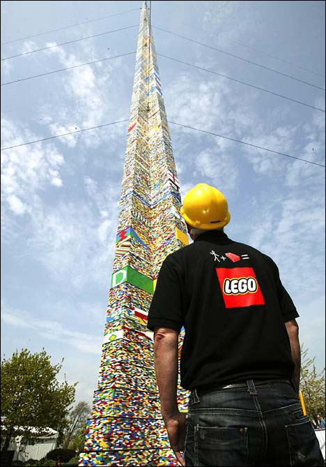 photo legoland plus haute tour lego du monde