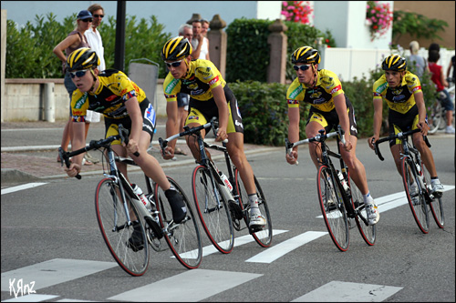 photo tour alsace cyclisme velo course sausheim contre la montre equipe