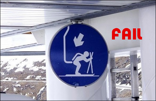 remonte pente ski snow fail failed dtc