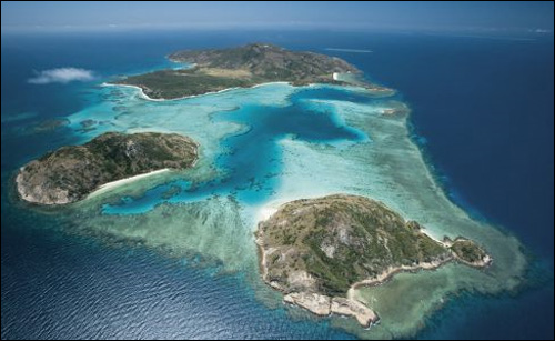 photo ile paradisiaque plage ile hamilton island australie