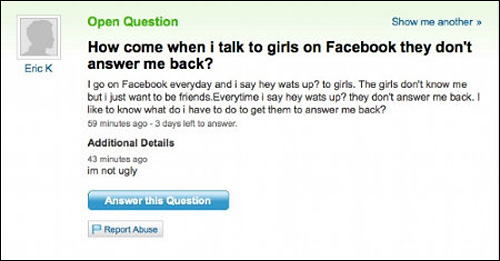 yahoo question reponse insolite answers dumb