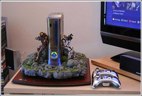 photo xbox 360 mod halo