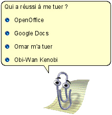 trombi clippy word excel office 2010 2007 2003 2000 1997 movie