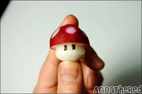 radis champignon toad mario