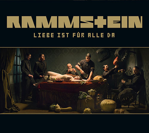 cover photo rammstein Liebe ist fur alle da pochette