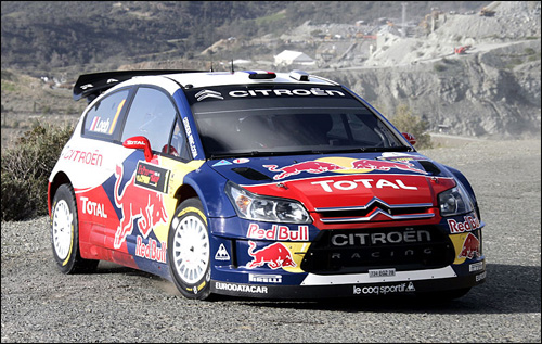 belle photo citroen c4 wrc sebastien loeb rallye