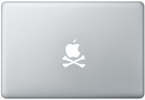 cover macbook tete pirate