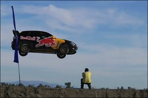 crash subaru impreza wrx wrc red bull travis pastrana