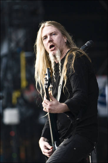 photo concert live nightwish rock am ring 2008 rock im park rar concert Marco Hietala bassiste chant