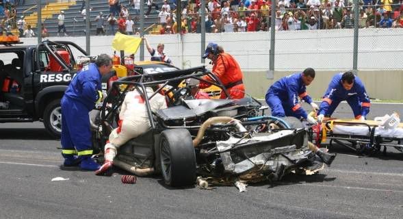 Rafael Sperafico voiture accident