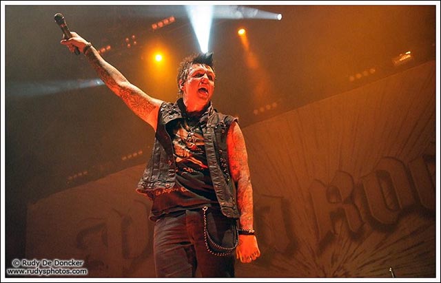 photo video hd Papa Roach concert Taste of Chaos 2010 brussels