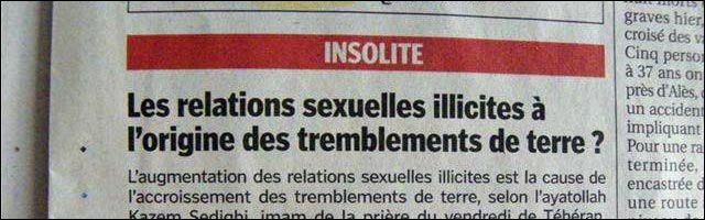 journal seisme sexe journal seisme sexe