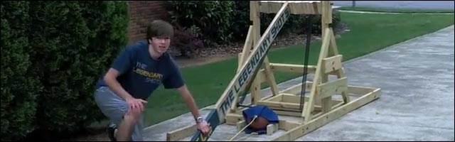basket catapulte trebuchet machine de guerre marquer panier basketball basket catapulte trebuchet machine de guerre marquer panier basketball