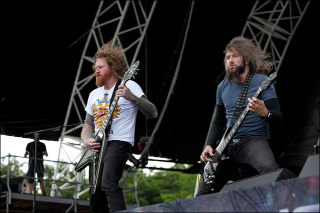 Mastodon concert Sonisphere Festival 2011 photo hd live Troy Sanders Brent Hinds