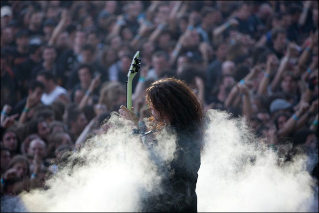photos hd concert Megadeth live at Sonisphere Festival 2011 France Metz Amneville