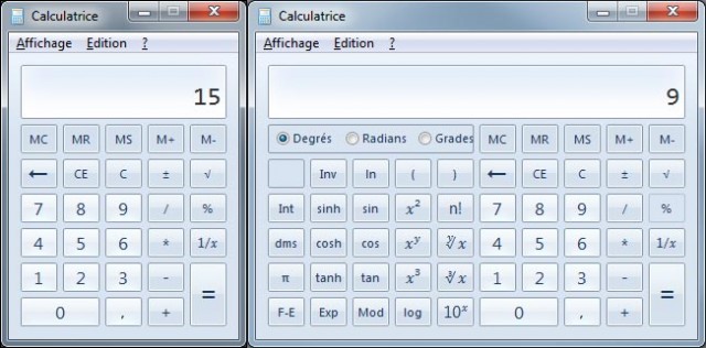 logiciel Calculatrice Windows erreur de calcul ordre des operations explication bug
