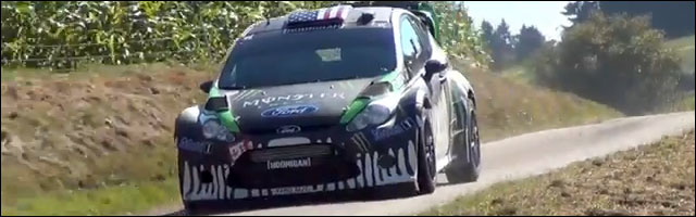 photo et video hd Rallye de France 2011 Ford Fiesta WRC Ken Block
