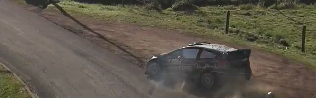 sortie route Latvala WRC Rallye de France Alsace 2011 SS3 Pays Ormont sortie route Latvala WRC Rallye de France Alsace 2011 SS3 Pays Ormont