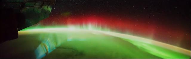 video hd la Terre vue depuis espace copyright NASA ISS aurore boreale video hd la Terre vue depuis espace copyright NASA ISS aurore boreale