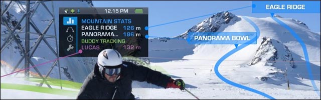 video presentation Recon mod live ski lunettes interactives James Bond Terminator video presentation Recon mod live ski lunettes interactives James Bond Terminator