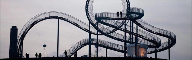 walkable roller coaster grand huit pieton Allemagne photos walkable roller coaster grand huit pieton Allemagne photos
