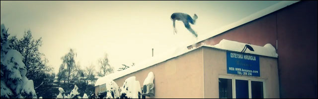 video Yamakasi entrainement neige Bosnie art deplacement ADD parkour video Yamakasi entrainement neige Bosnie art deplacement ADD parkour