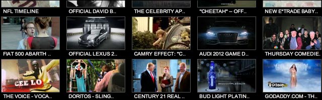 SuperBowl 2012 publicite en video hd pub Volkswagen Audi Kia Coca Doritos Bud SuperBowl 2012 publicite en video hd pub Volkswagen Audi Kia Coca Doritos Bud