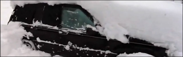 video buzz actualite hibernation homme hiberne suede coincer voiture comme ours