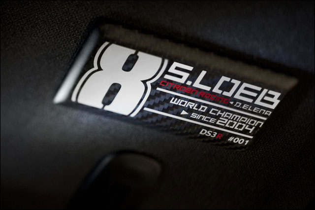 Citroen DS3-R Racing Sebastien Loeb edition limitee DS3 photo presentation