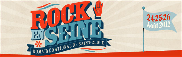 affiche programme officiel festival Rock en Seine 2012 Paris Porte Saint Cloud affiche programme officiel festival Rock en Seine 2012 Paris Porte Saint Cloud