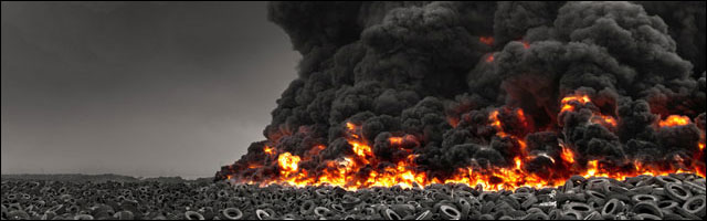 photo journalisme Koweit incendie 5 millions pneus feu criminel feuk ecologie photo journalisme Koweit incendie 5 millions pneus feu criminel feuk ecologie