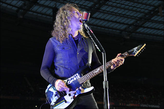 photo hd concert Metallica Paris 2012 Stade de France tournee Black album