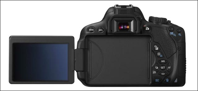 photo et video presentation nouveau apn reflex Canon EOS 650D modele 2012