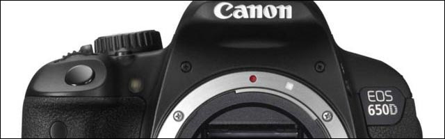 Sortie du reflex Canon EOS 650D