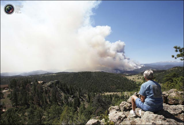 photos hd incendie Colorado Etats Unis USA actualite violente vent flamme