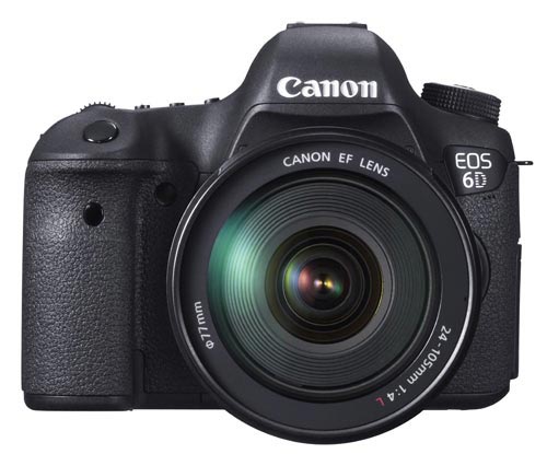 presentation caractéristiques techniques nouveau reflex Canon EOS 6D full frame
