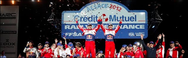 Rallye de France 2012 Alsace championnat WRC Sebastien Loeb Citroen DS3 Rallye de France 2012 Alsace championnat WRC Sebastien Loeb Citroen DS3
