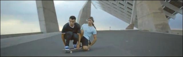skate siamois Kilian Martin et Alfredo Urbon skate siamois Kilian Martin et Alfredo Urbon