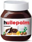 etiquette pot Nutella huile de palme etiquette pot Nutella huile de palme