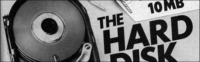 Un disque dur d’une capacité incroyable de 10Mo HDD disque dur 10Mo