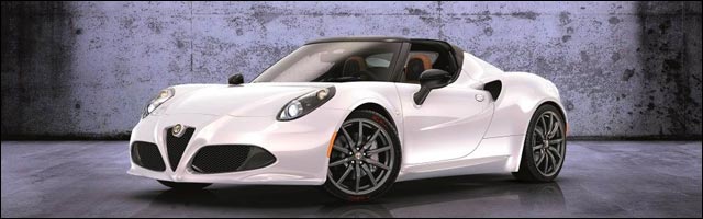 photo Alfa Romeo 4C Spider salon auto Geneve photo Alfa Romeo 4C Spider salon auto Geneve