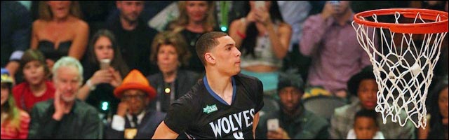 basket NBA Zach LaVine Slam Dunk Contest 2015 basket NBA Zach LaVine Slam Dunk Contest 2015