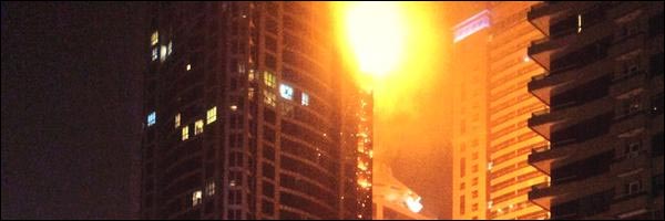 photo Dubai torch tower incendie photo Dubai torch tower incendie